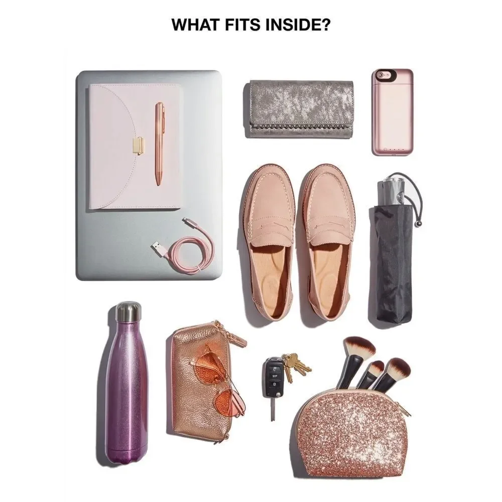 New! SAKROOTS Recycled Eco-Twill Loyola Convertible Backpack Crossbody Bag Blue - Picture 6 of 6